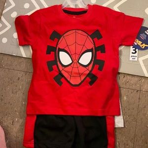 The amazing Spider-Man 3 piece set